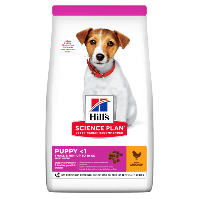 Hill's Science Plan Puppy Small Miniature tørfoder med kylling – 6 kg