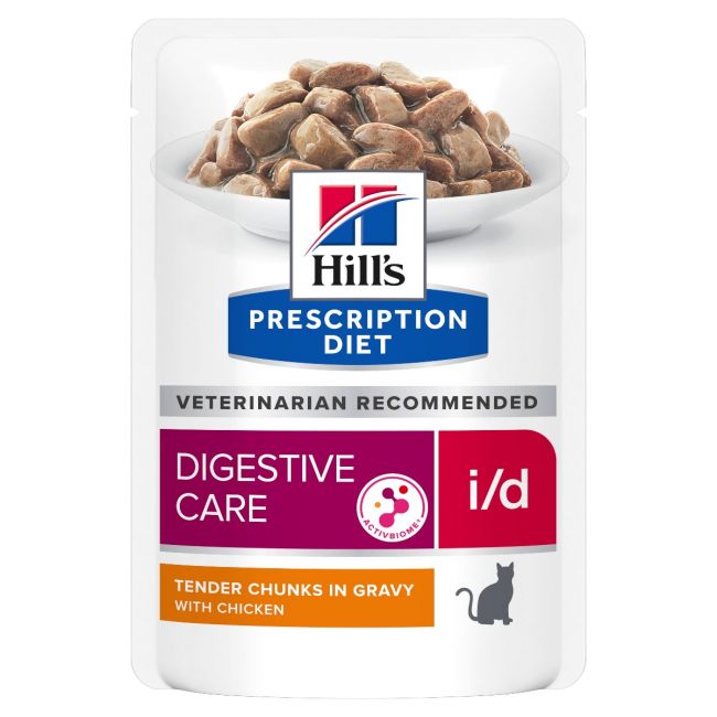 Hill's Prescription Diet™ i/d™ Digestive Care vådfoder med kylling - 12x85g