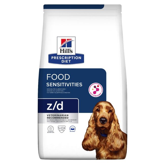 Hill's Diet™ z/d™ allergifoder til hunde 10kg - PD Canine z/d™ 10kg